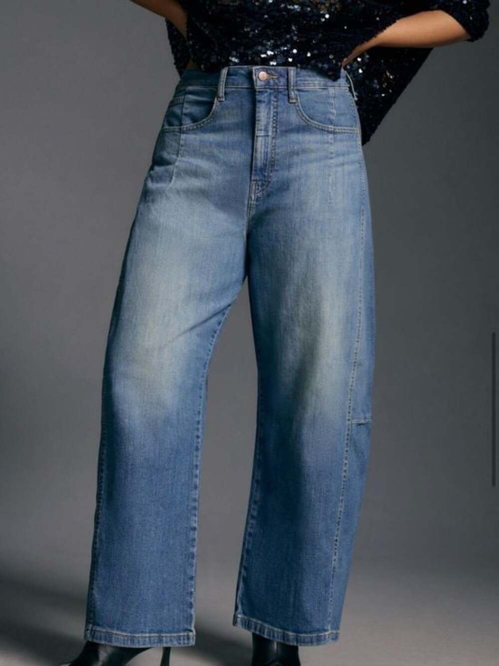 Curve Mid-Rise Wide-Leg Jeans
Anthropologie
Size: 18 W